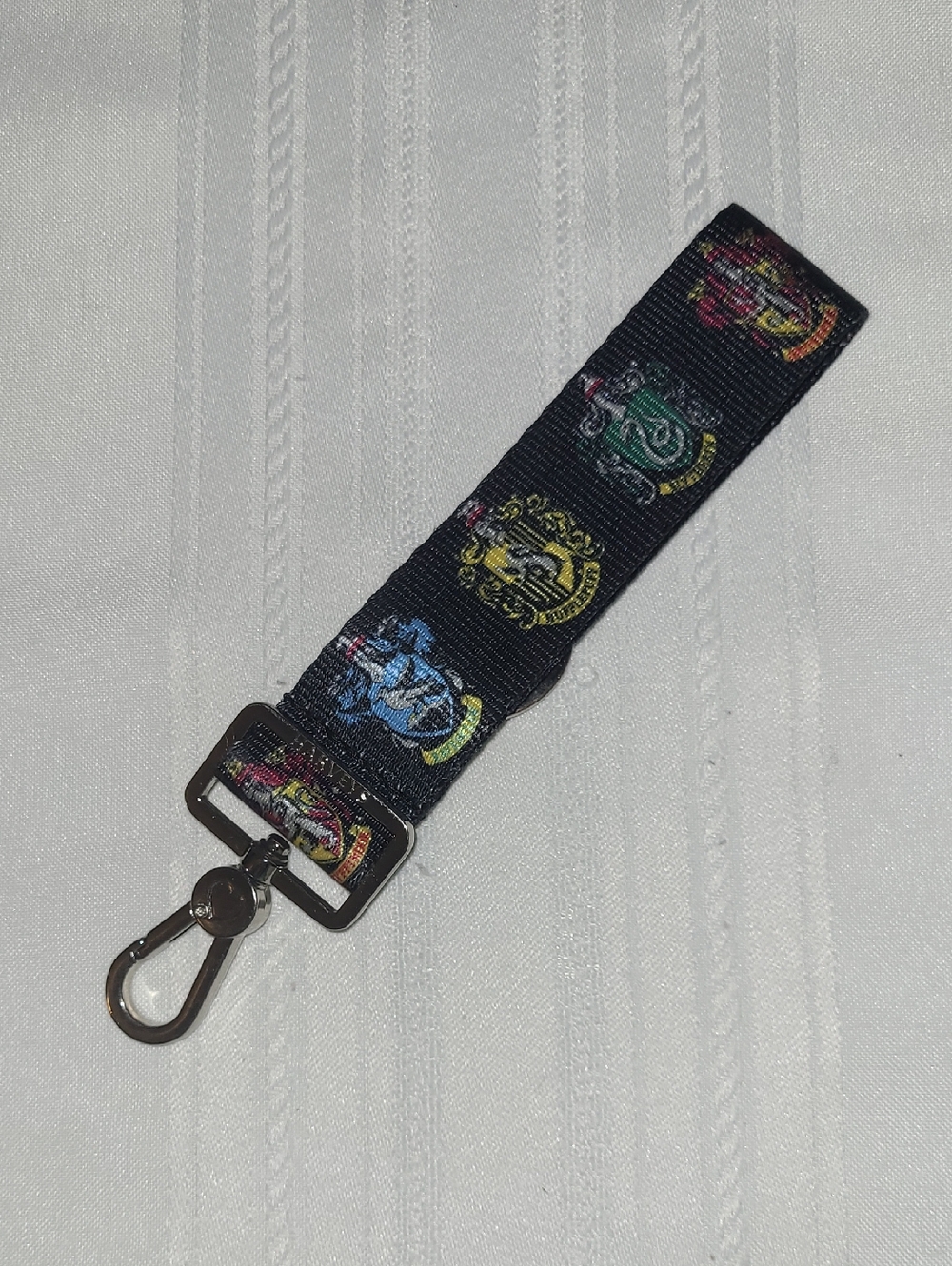 Harry Potter Harveys Seatbelt Wriststrap Keychain Gryffindor Slytherin Hogwarts